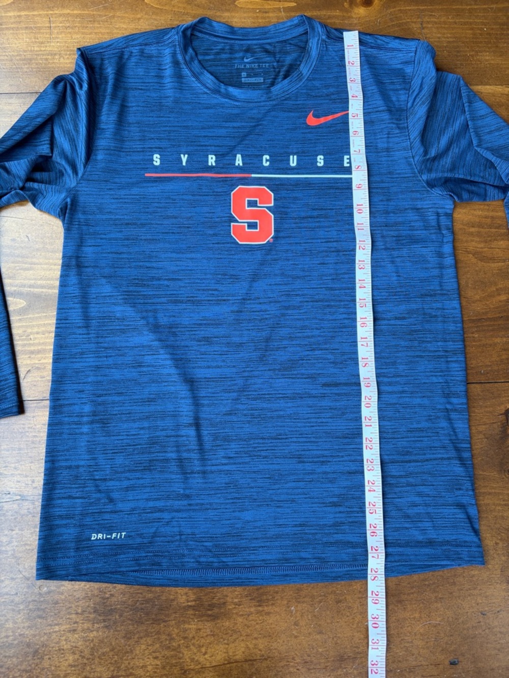 Syracuse Nike Dri-Fit Long Sleeve Shirt Sz M - Picture 7 of 10